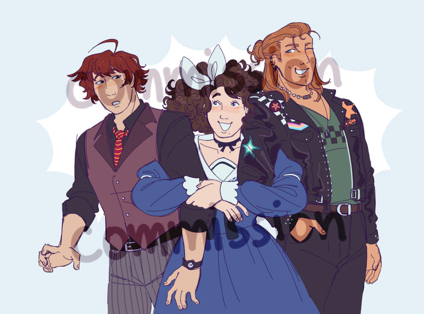 @villainartist (3 halfbodies, color)