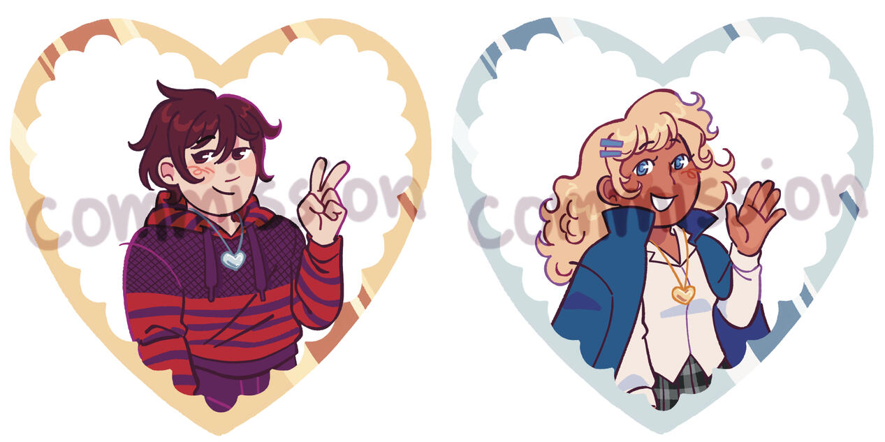 @candevil (2 chibis, merch designs)